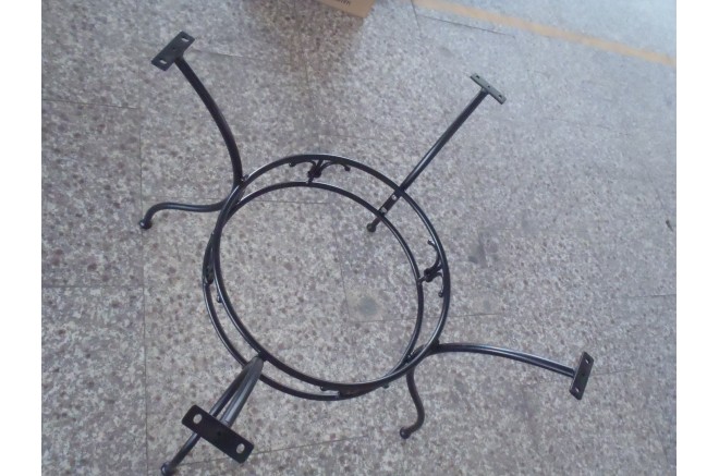 Table de jardin ronde pierre mosaïque marbre 90-160 MEXICO