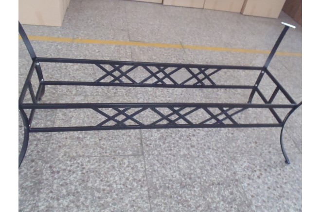 Table de jardin mosaique marbre pierre naturelle 240 TAMPA