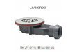 Bonde douche extra plate à membrane 90mm - FLAT SMART STONE+ INOX